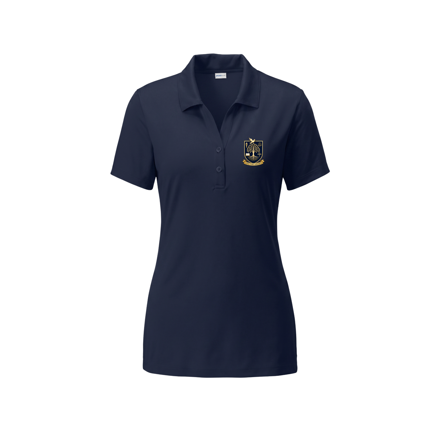 Ladies Short Sleeve Sport Polo-SCA