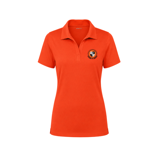 Ladies Short Sleeve Sport Wick Polo-NDC