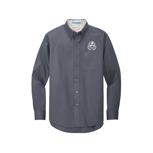 Mens Long Sleeve Easy Care Oxford-WTW
