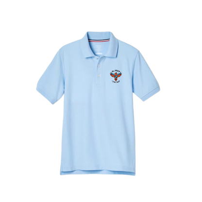 Boys Short Sleeve Cotton Polo (PreK-5th Grade)-PLP
