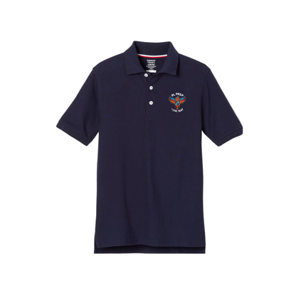 Boys Short Sleeve Cotton Polo (PreK-5th Grade)-PLP