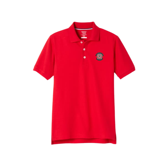 Boys Short Sleeve Cotton Polo(PreK-5th Grade)-MTT