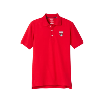 Boys Short Sleeve Cotton Polo-UPI