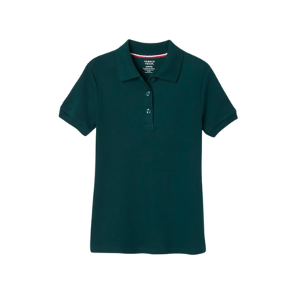 Girls Short Sleeve Cotton Polo-CAS
