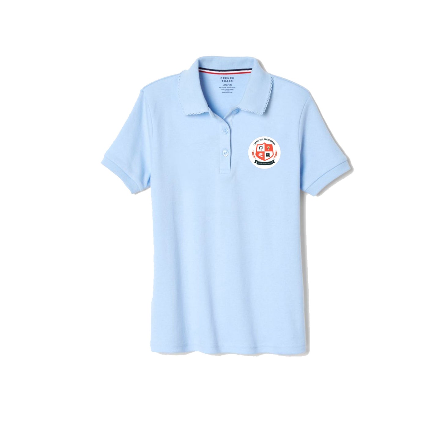 Girls Short Sleeve Cotton Polo-CHP