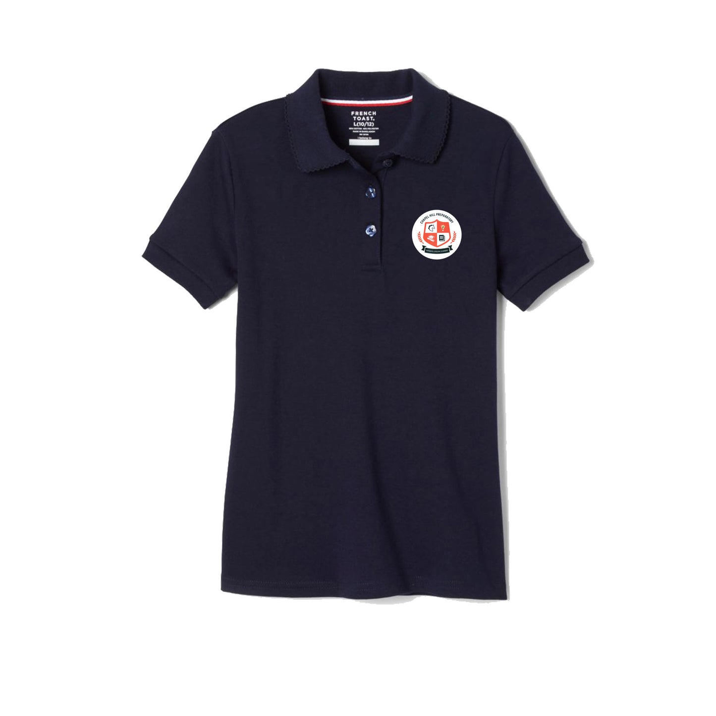 Girls Short Sleeve Cotton Polo-CHP