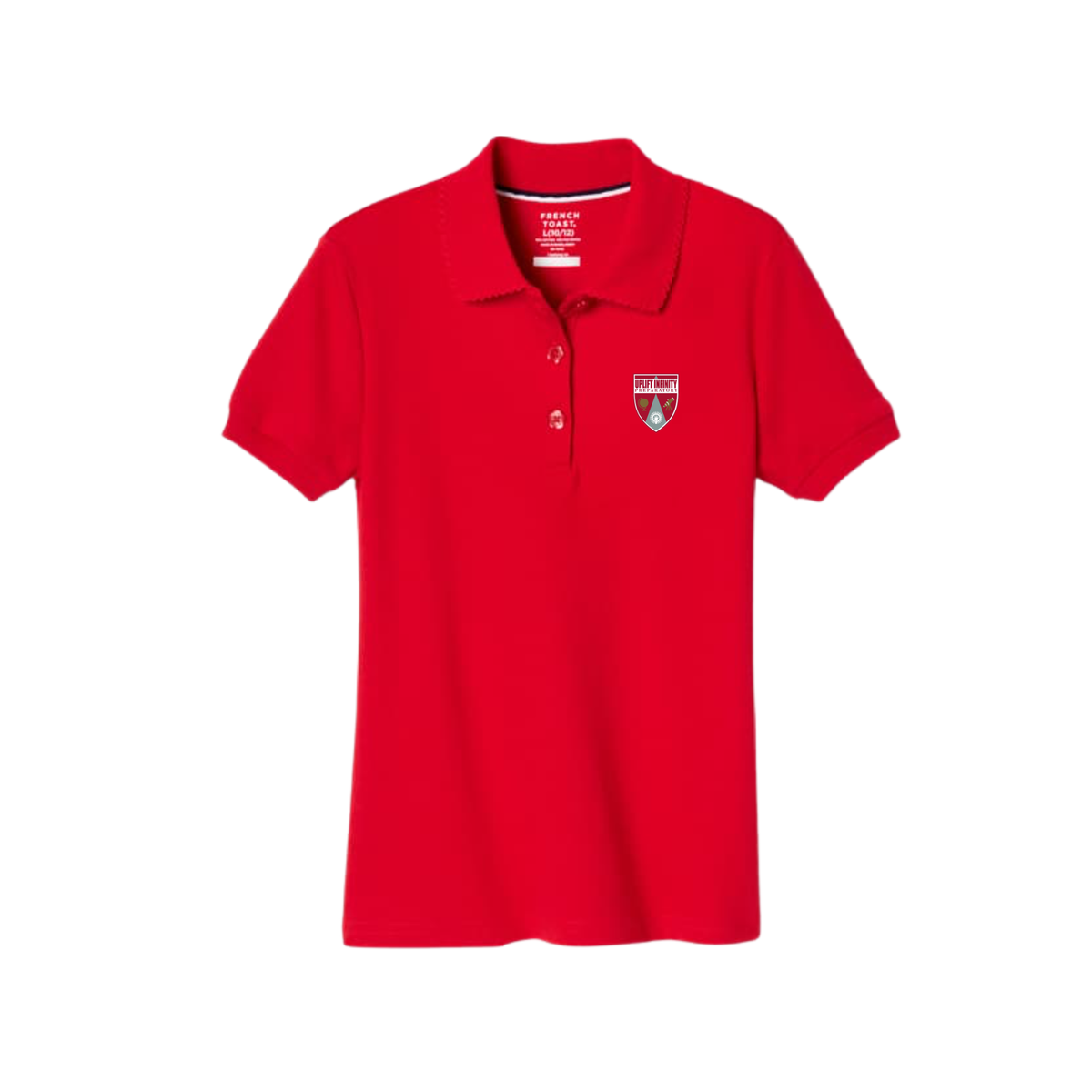 Girls Short Sleeve Cotton Polo-UPI