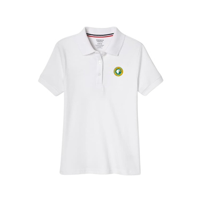 Girls Short Sleeve Cotton Polo-CAS