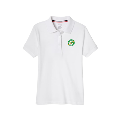 Girls Short Sleeve Cotton Polo-MLE