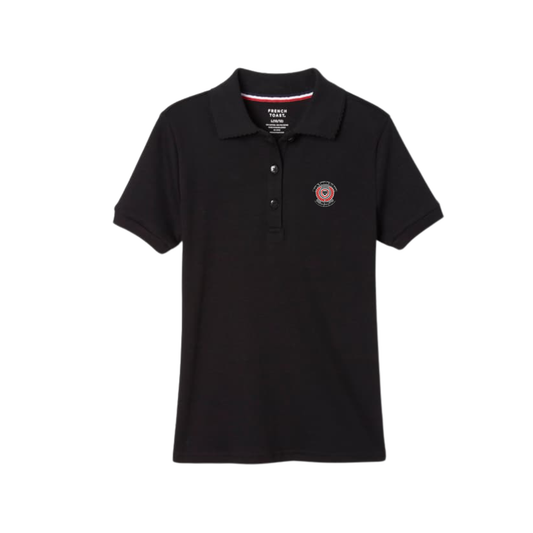 Girls Short Sleeve Cotton Polo(8th Grade)-MTT