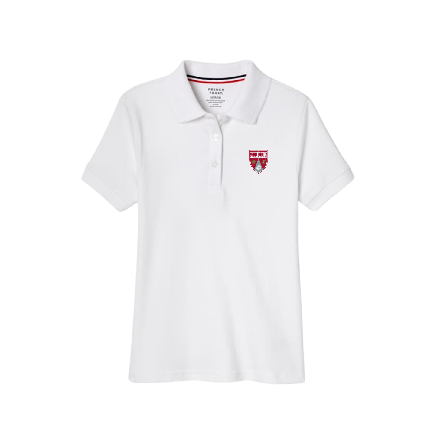Girls Short Sleeve Cotton Polo-UPI