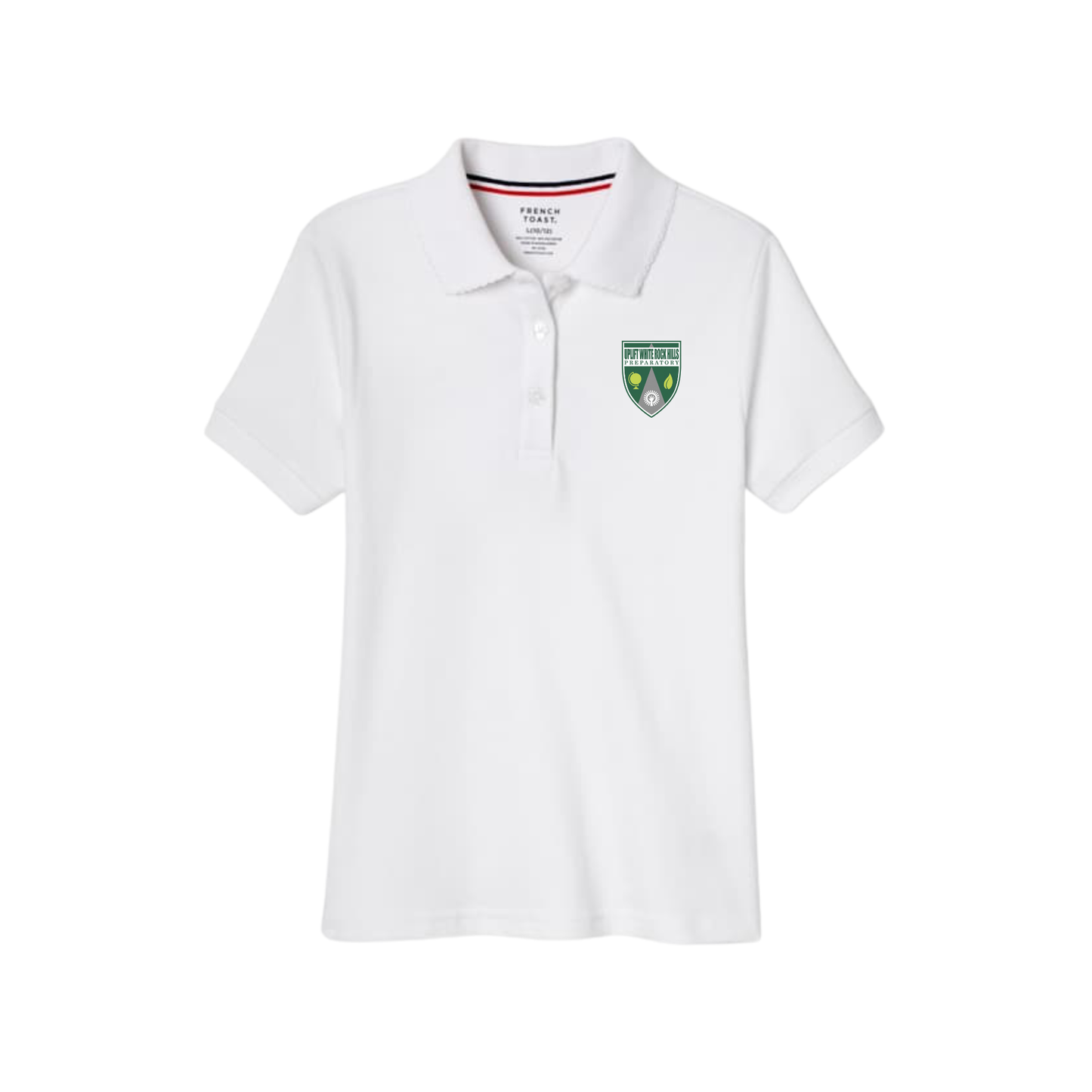 Girls Short Sleeve Cotton Polo-UWR