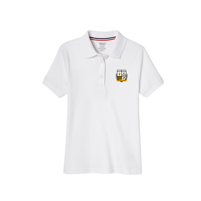 Girls Short Sleeve Cotton Polo-MAO