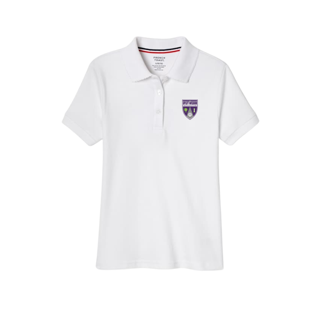 Girls Short Sleeve Cotton Polo (8th Grade)-UWP