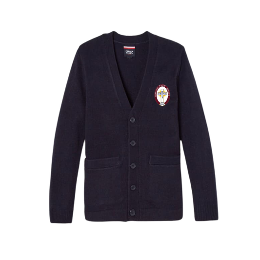 Boys V-Neck Cardigan Sweater-HCS