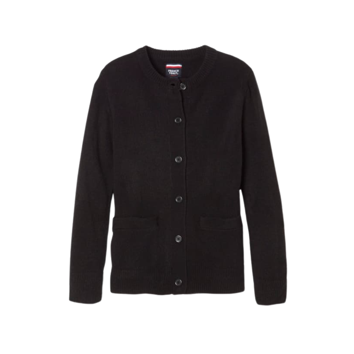 Girls Long Sleeve Crewneck Cardigan-UPI