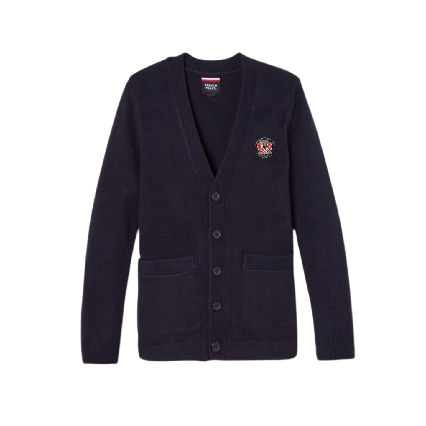 Boys V-Neck Cardigan Sweater-MTT