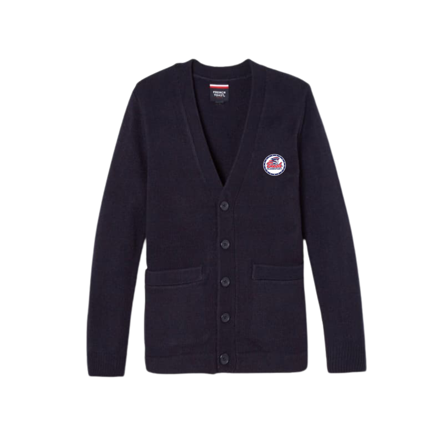 Boys V-Neck Cardigan Sweater-GPE