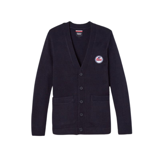 Boys V-Neck Cardigan Sweater-GPE