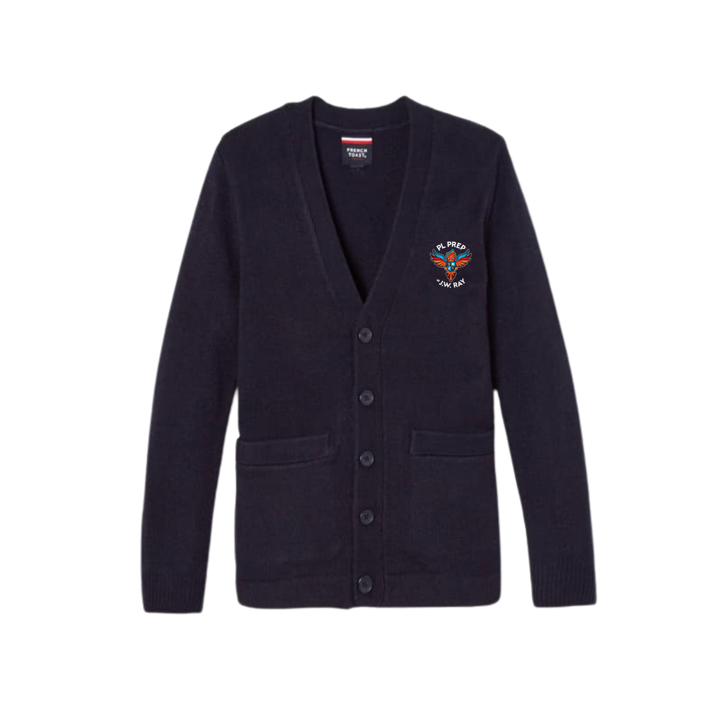 Boys V-Neck Cardigan Sweater-PLP