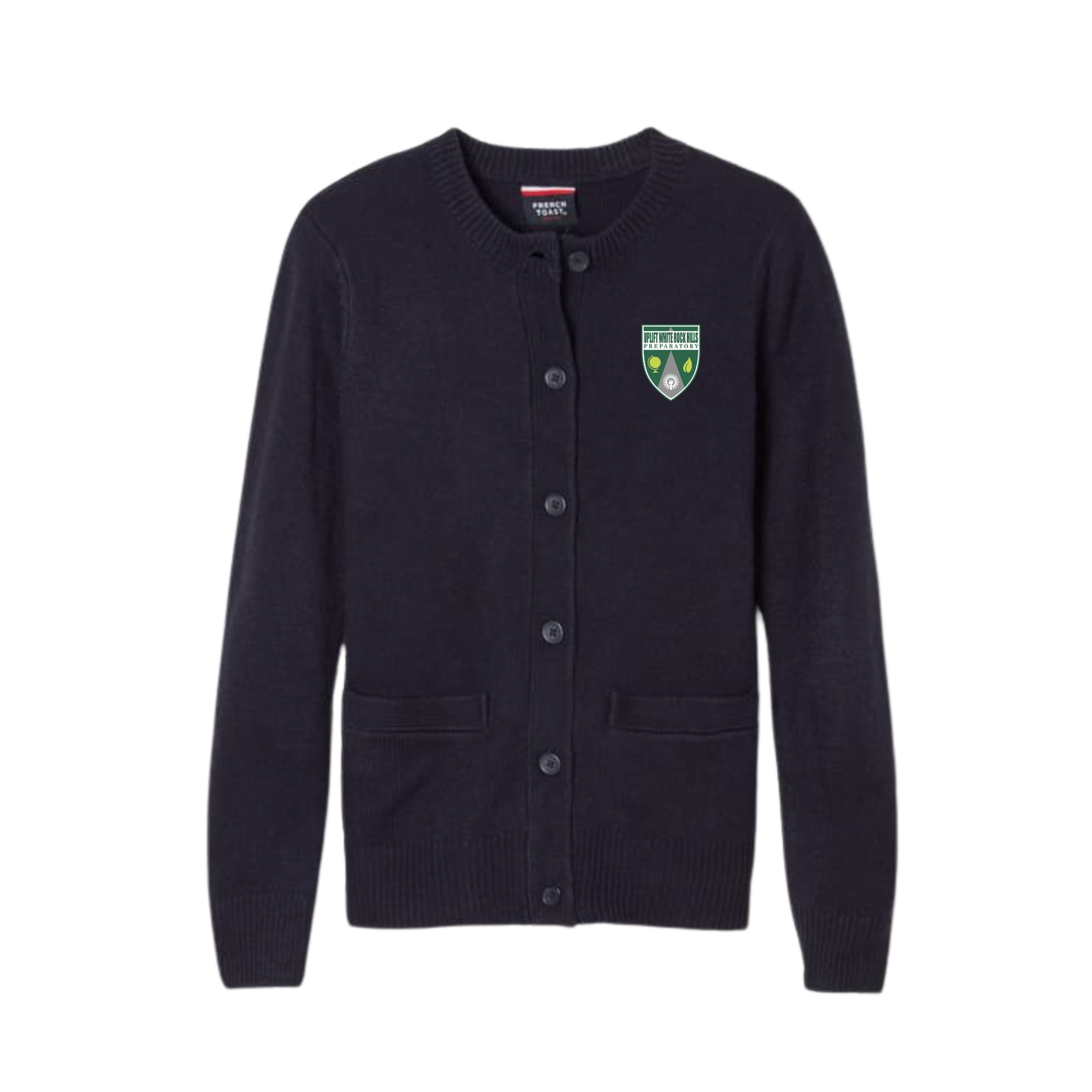 Girls Long Sleeve Crewneck Cardigan-UWR