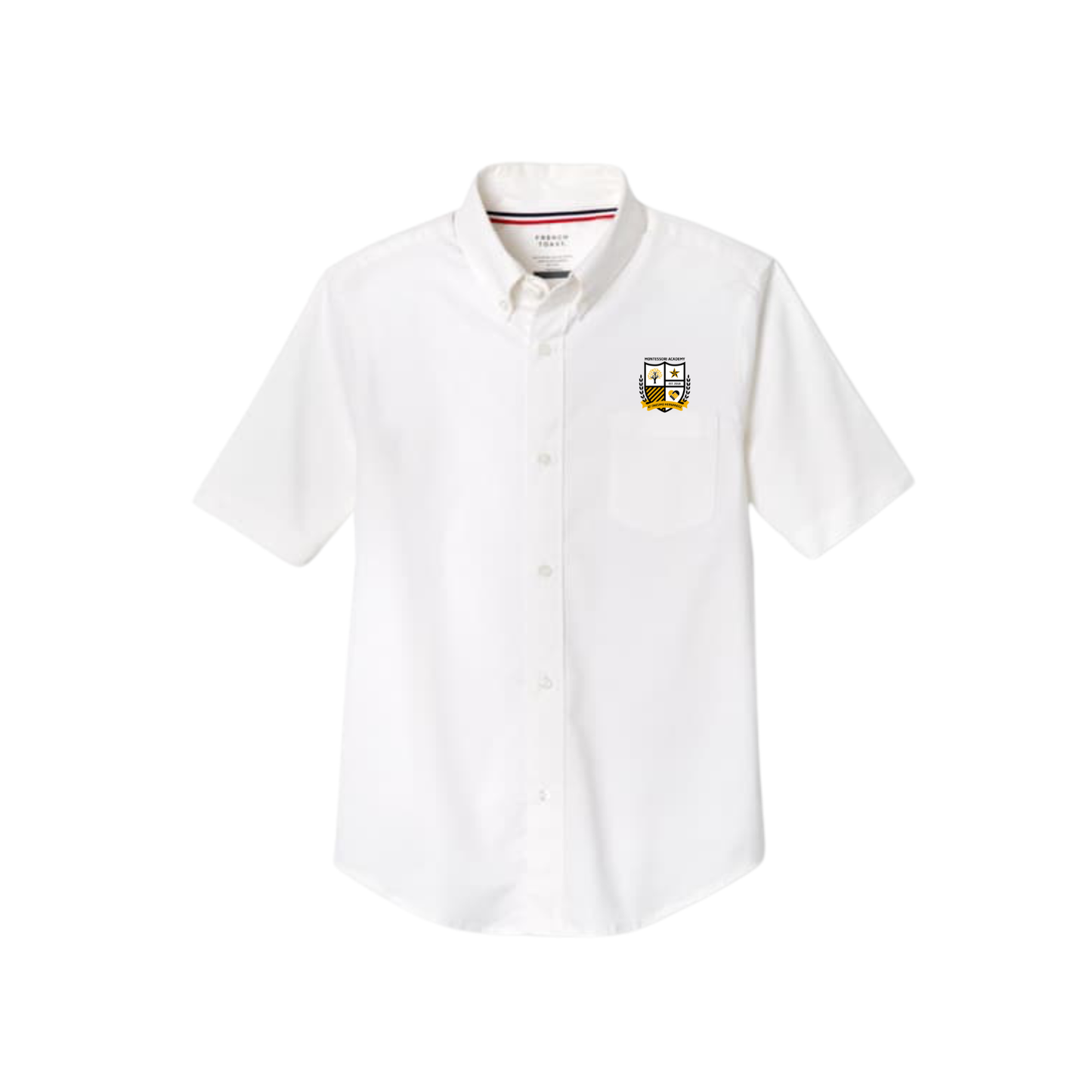 Boys Short Sleeve Oxford-MAO