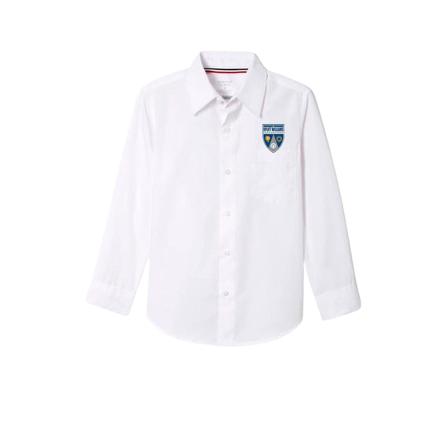 Boys Long Sleeve Classic Dress Shirt Uplift Williams