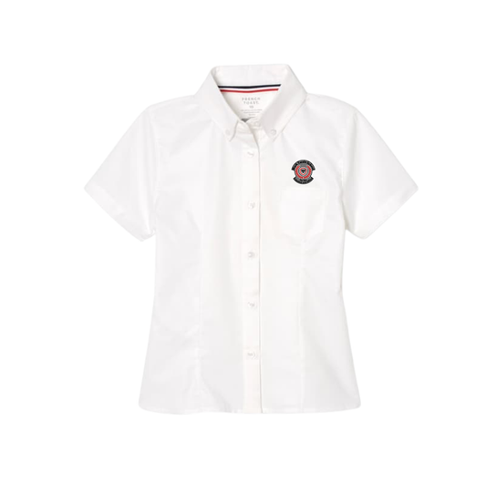 Girls Short Sleeve Oxford-MTT