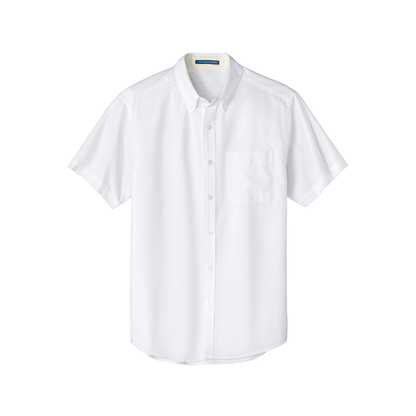 Mens Short Sleeve Easy Care Oxford-HWL