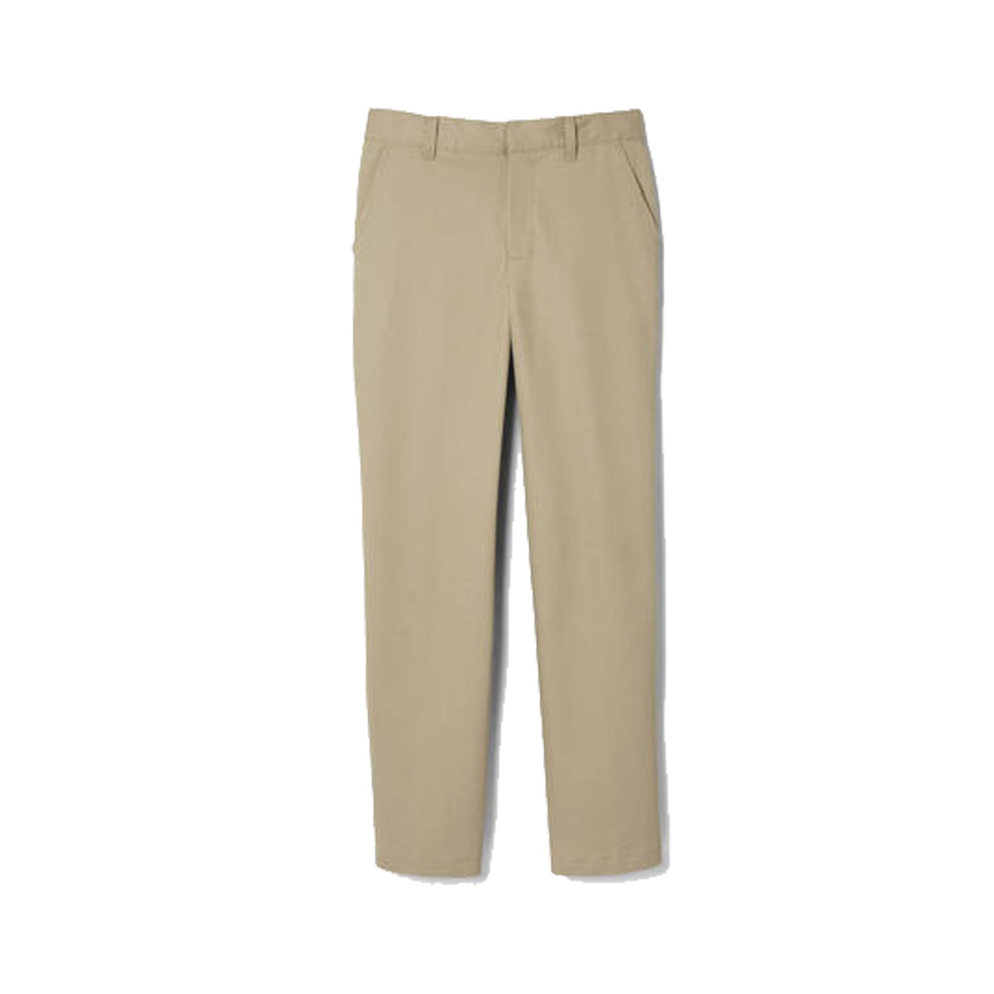 Mens Relaxed Fit Twill Pant-Khaki