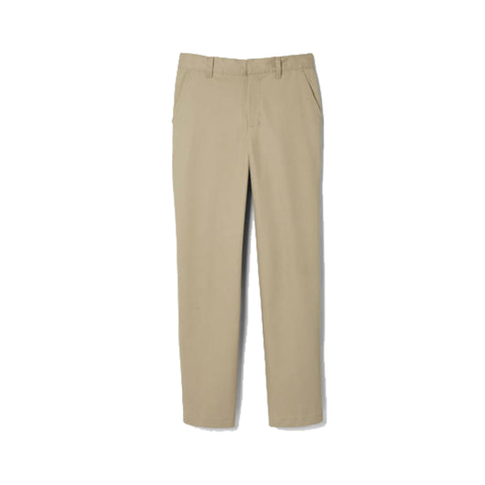 Mens Relaxed Fit Twill Pant-Khaki