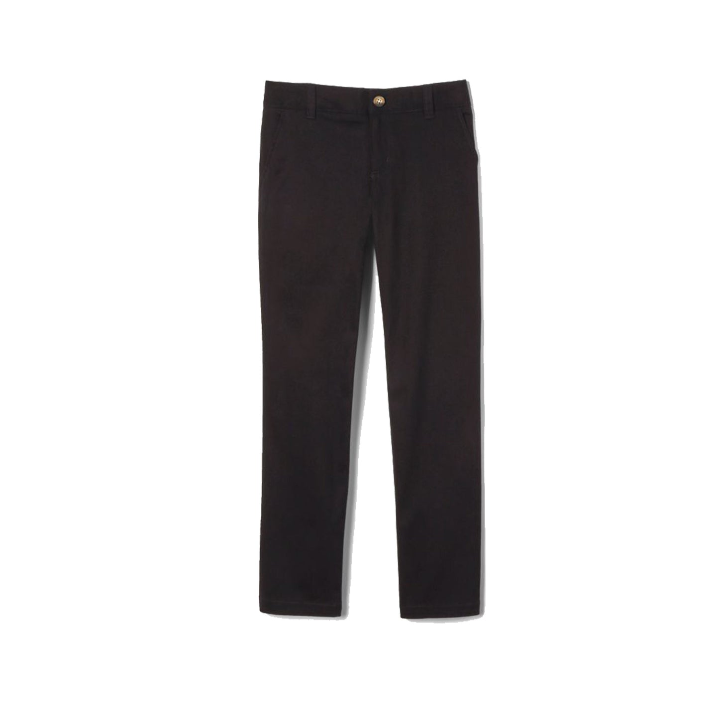 Women's Twill Straight Leg Pant-Black
