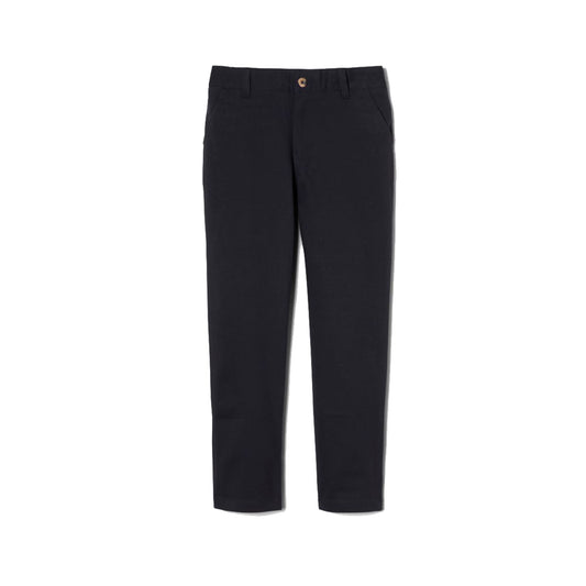 Boys Straight Fit Chino Pant-Black