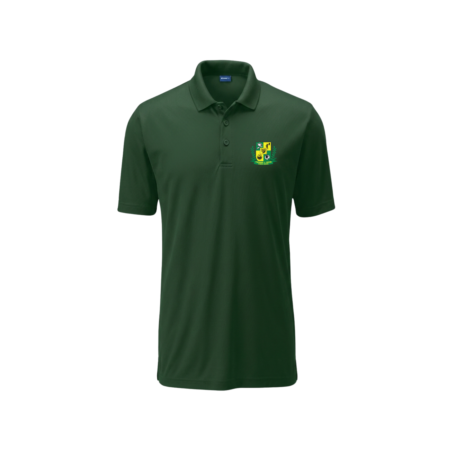 Adult Short Sleeve Dry-Fit Polo(8th Grade)-TJR