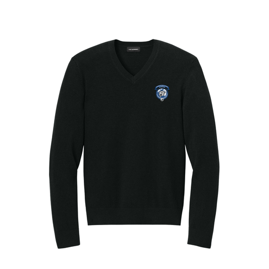 Adult Easy Care V-Neck Sweater-WAI