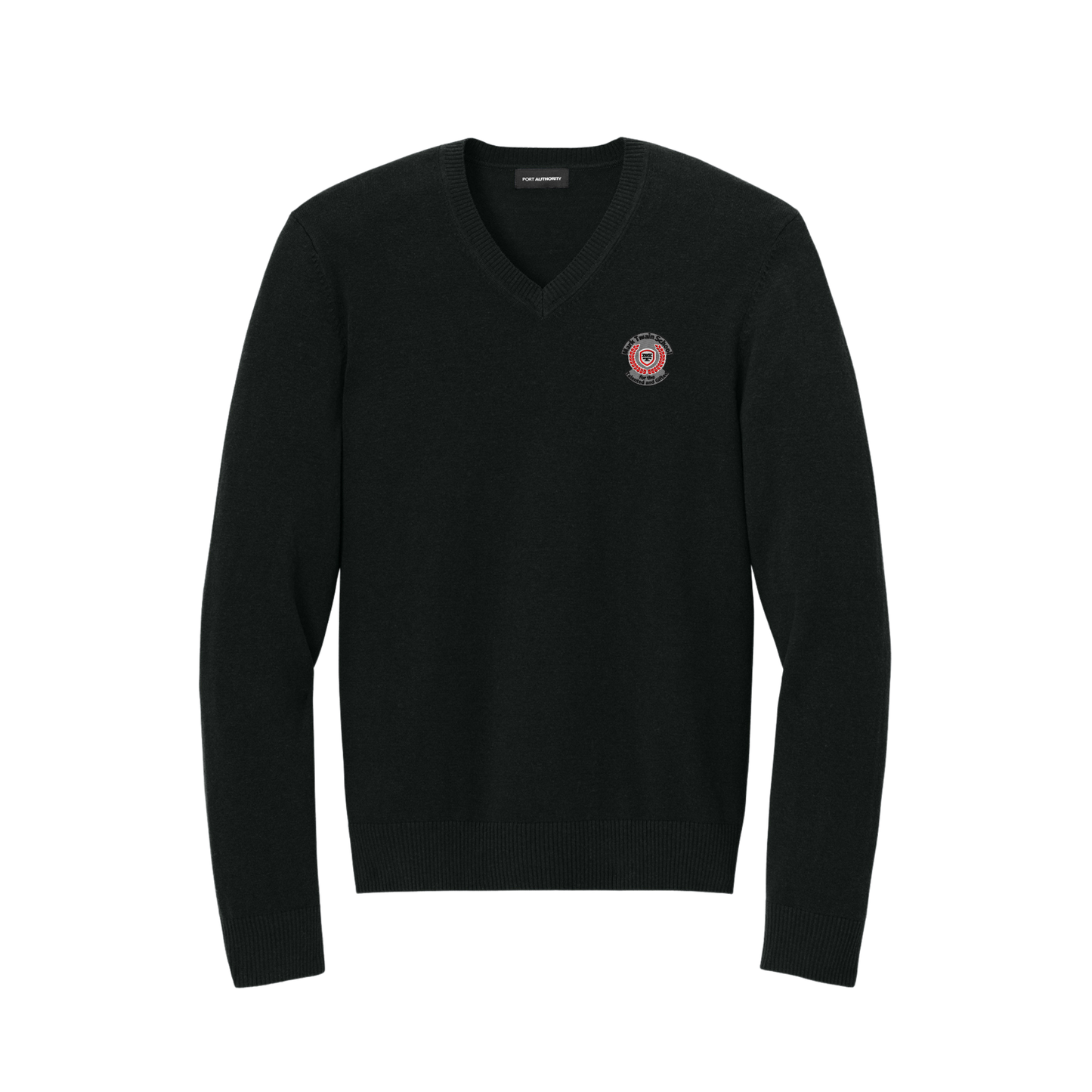Adult Easy Care V-Neck Sweater-MTT