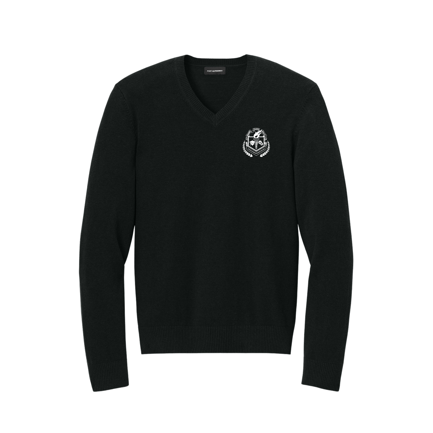 Adult Easy Care V-Neck Sweater-WTW