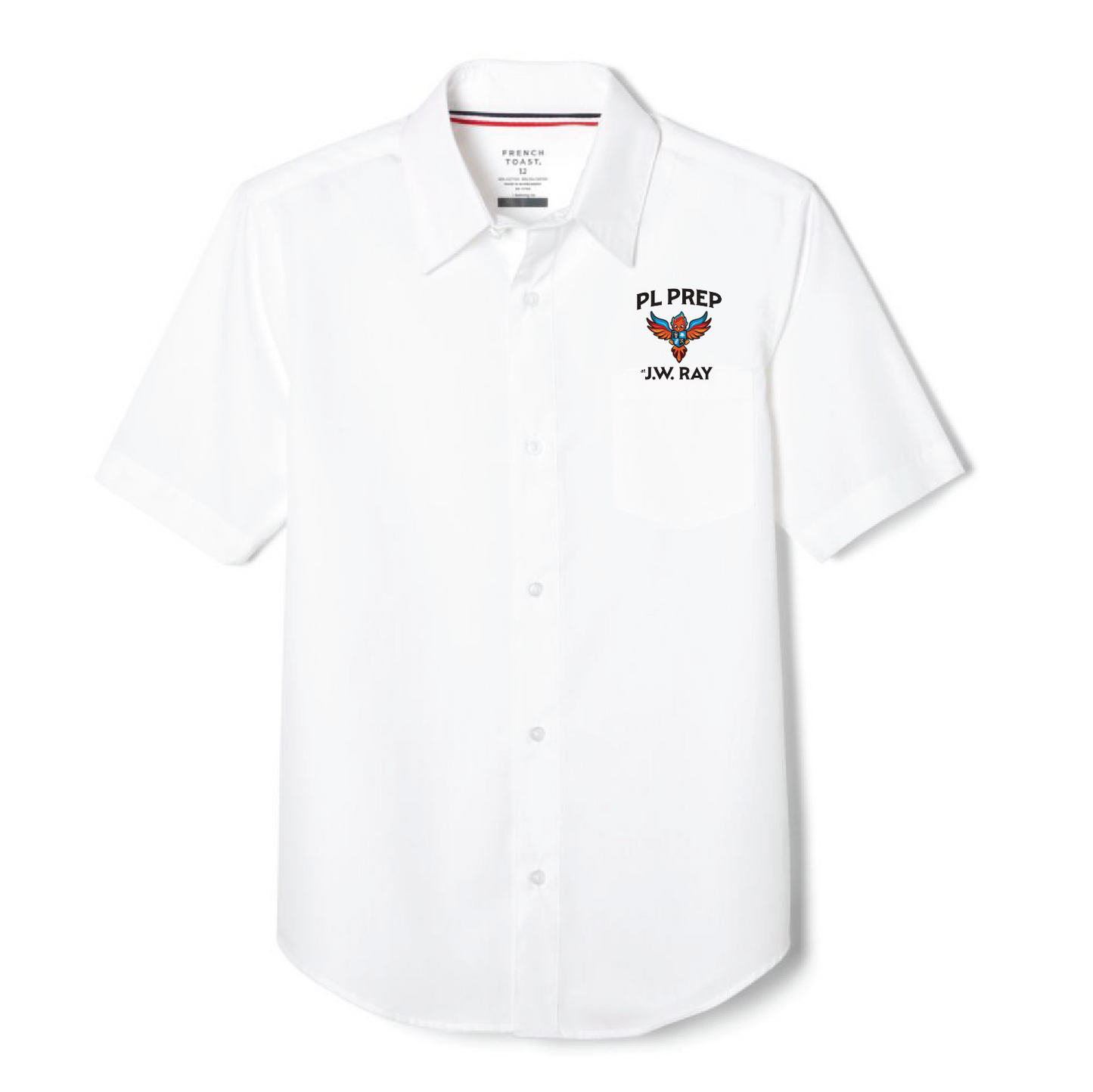 PLP at J.W. Ray Boys Short Sleeve Oxford Shirt