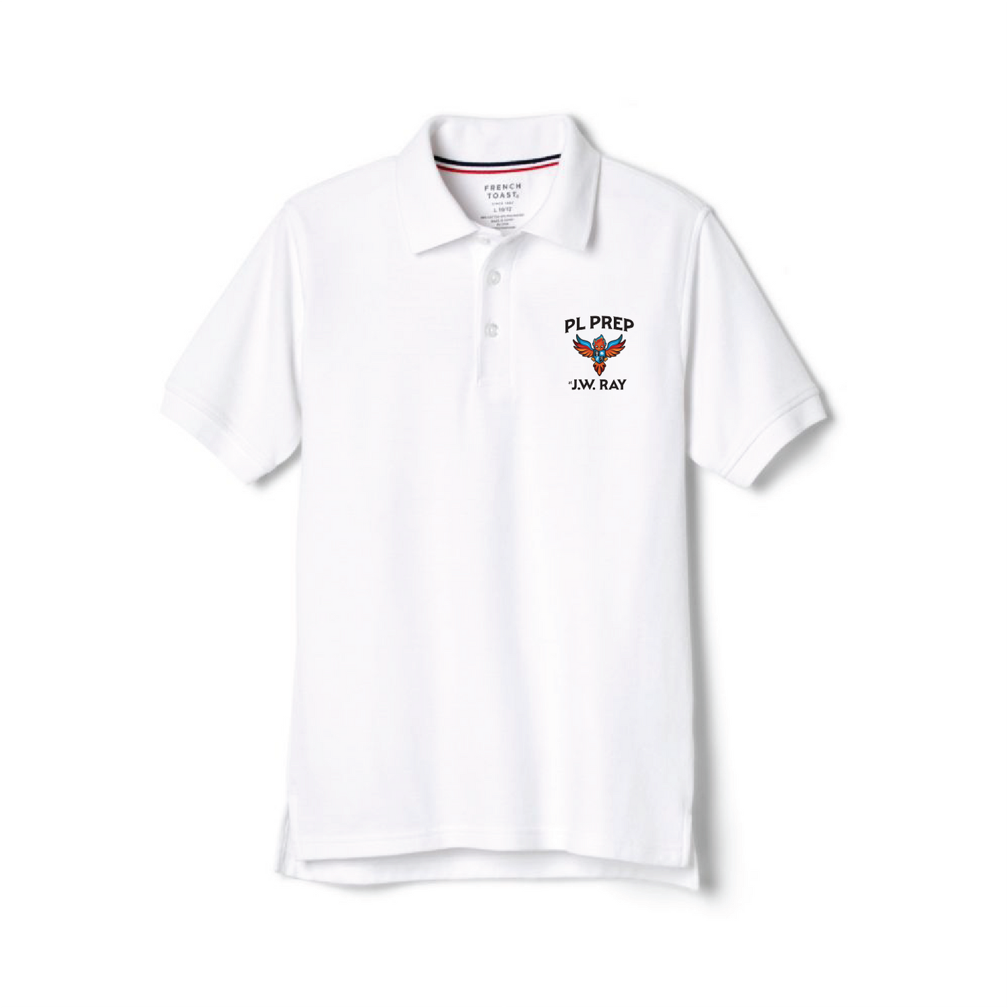 PLP at J.W. Ray Girls Short Sleeve Pique Polo