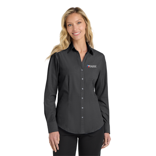 TABSE Port Authority® Womens Crosshatch Easy Care Shirt