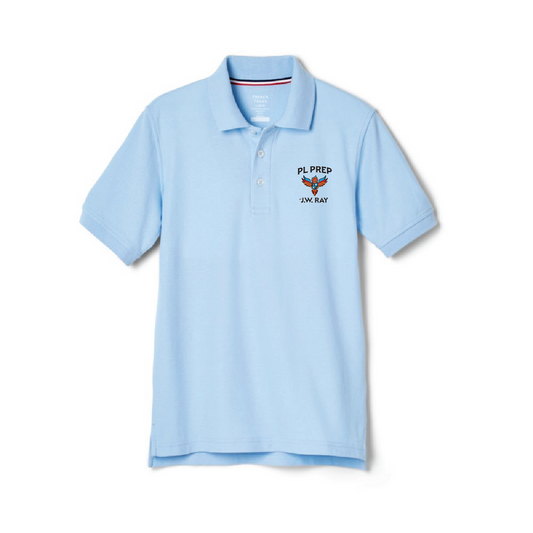 PLP at J.W. Ray Girls Short Sleeve Pique Polo