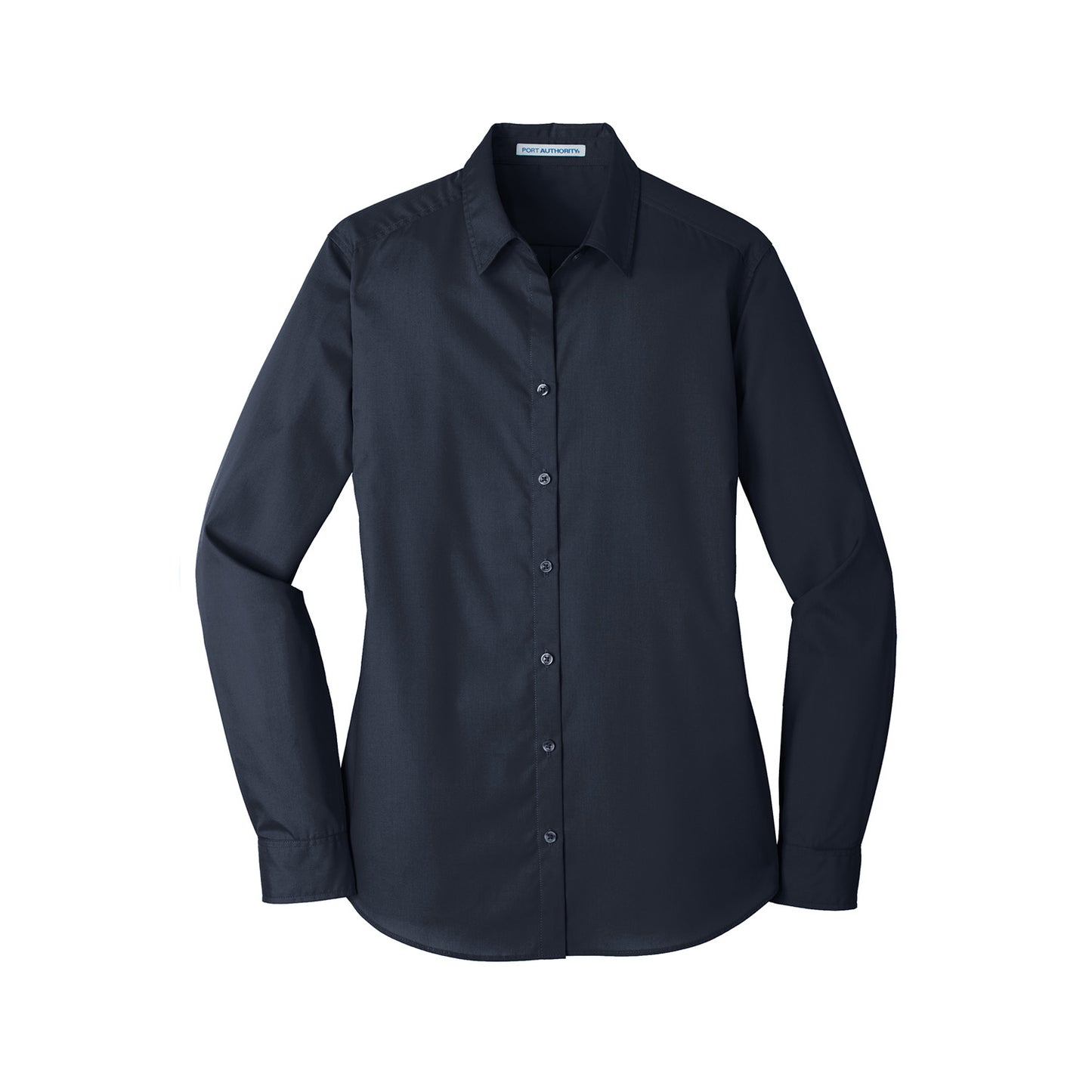 Ladies Long Sleeve Oxford