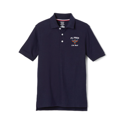PLP at J.W. Ray Girls Short Sleeve Pique Polo
