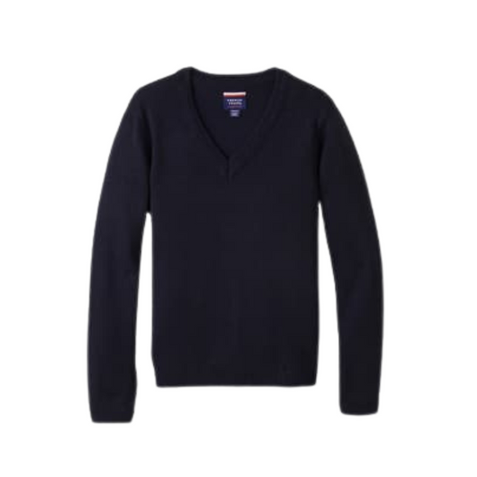 Boys Long Sleeve V-Neck Pullover Sweater