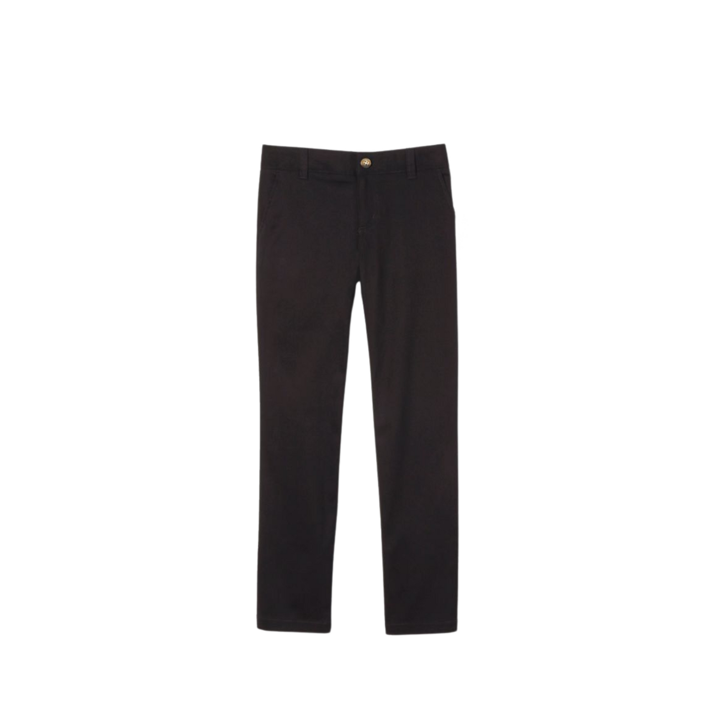 Girls Straight Leg Pant-Black
