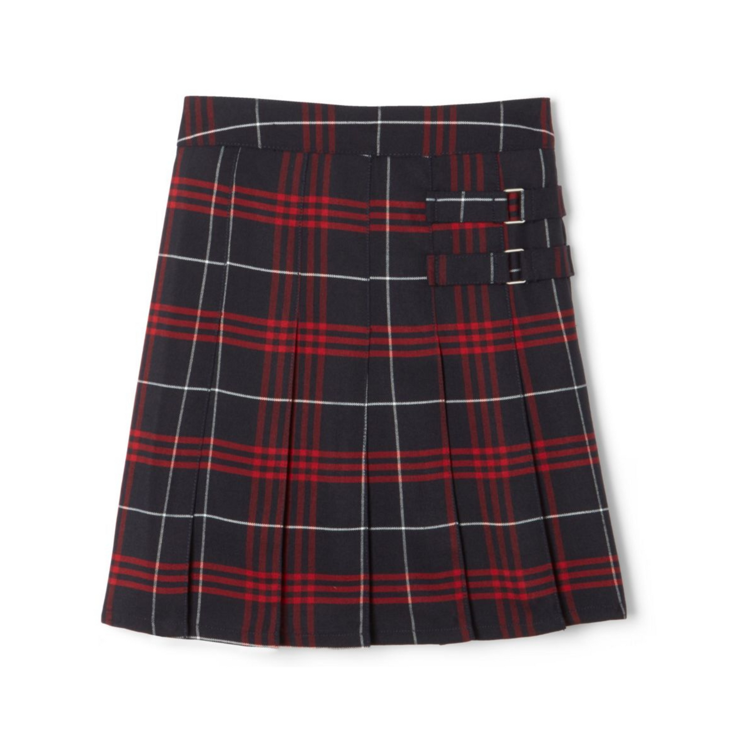 Girls Plaid 2-Tab Scooter