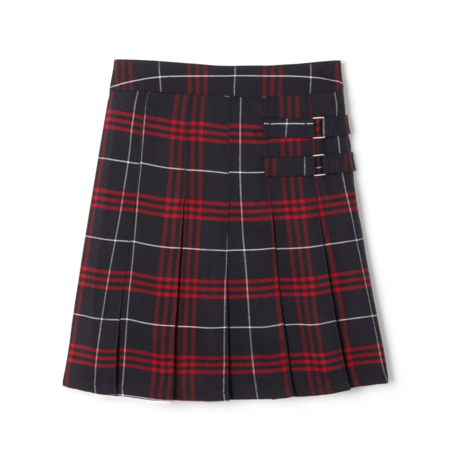 Girls Plaid 2-Tab Scooter