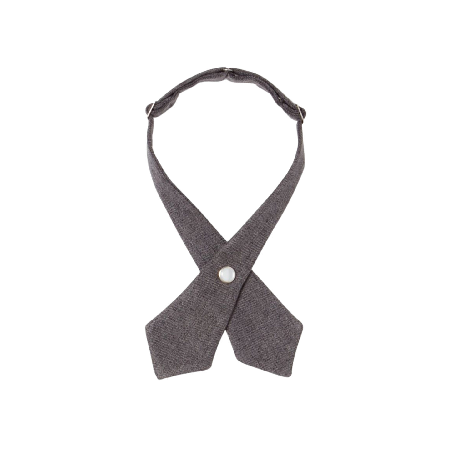 Girls Solid Cross Tie