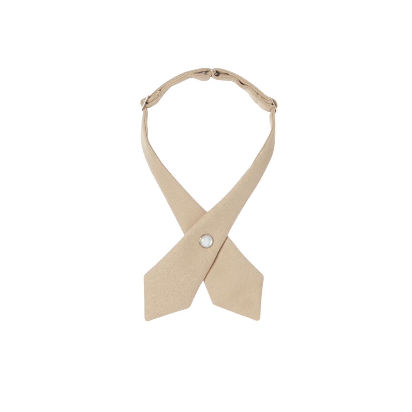 Girls Solid Cross Tie