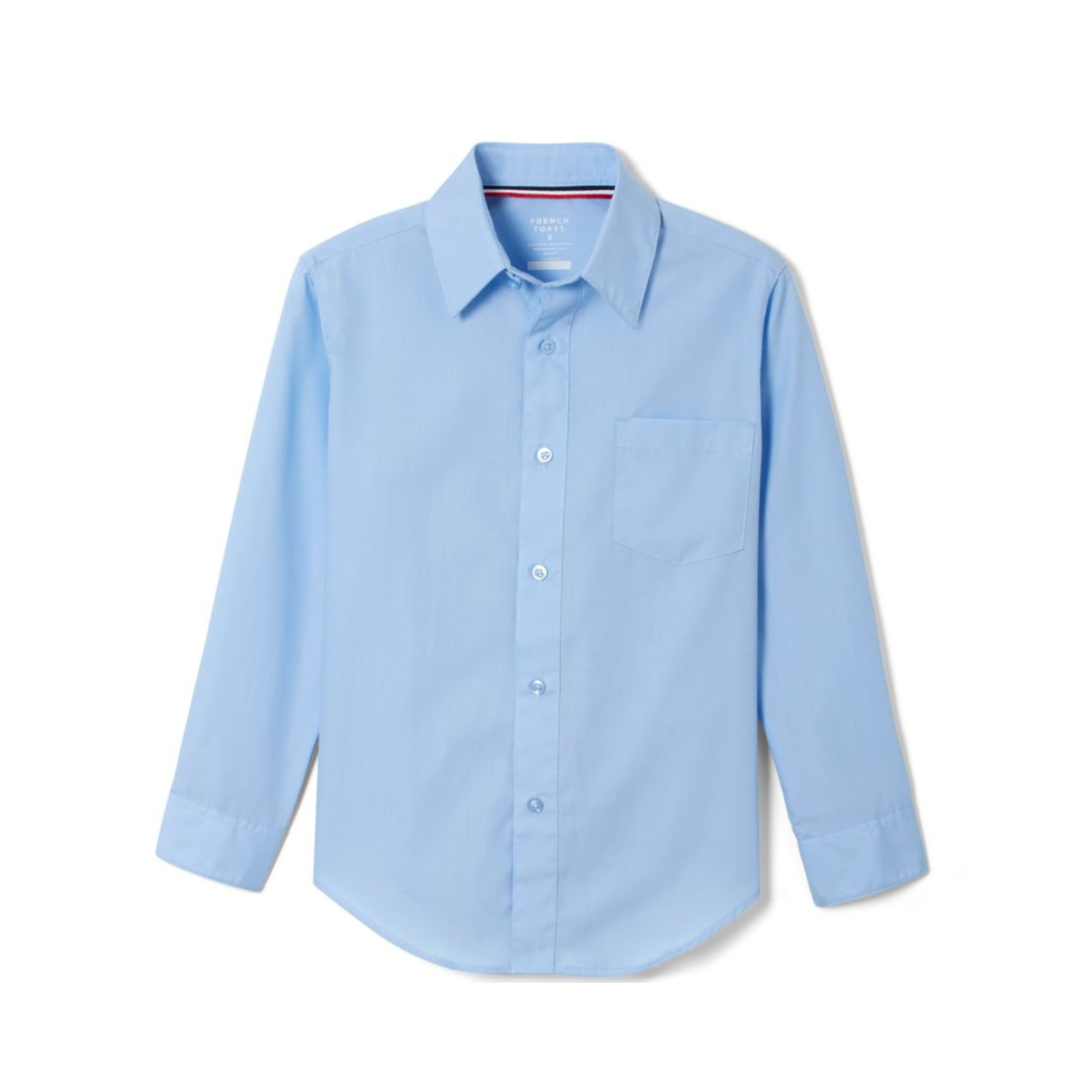 Boys Long Sleeve Classic Dress Shirt
